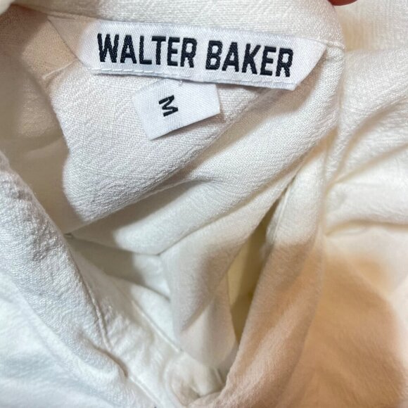 WALTER BAKER Sylvia Top In White Size‎ Medium - Picture 5 of 9